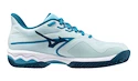 Încălțăminte de tenis pentru femei Mizuno Wave Exceed LIGHT 2 CC Blue Glow/Moroccan Blue/Blue Topaz