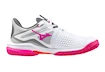 Încălțăminte de tenis pentru femei Mizuno Wave Exceed TOUR 6 CC White/Radiant Red/Quiet Shade