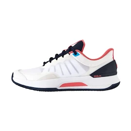 Încălțăminte de tenis pentru femei Wilson Intrigue TOUR Clay White/Navy