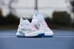 Încălțăminte de tenis pentru femei Wilson Kaos Rapide SFT White