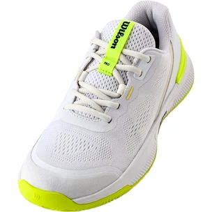 Încălțăminte de tenis pentru femei Wilson  PRO White/Safety Yellow