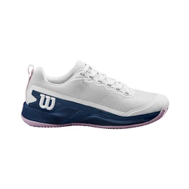 Încălțăminte de tenis pentru femei Wilson Rush Pro 4.5 Clay W White/Ensign Blue