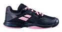 Încălțăminte de tenis pentru juniori Babolat Propulse All Court JR Black/Pink