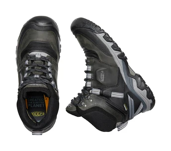 Încălțăminte outdoor pentru bărbați Keen Ridge Flex Mid Wp Magnet/Black