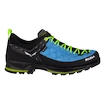 Încălțăminte outdoor pentru bărbați Salewa  MS MTN Trainer 2 Gtx Blue Danube/Fluo Green