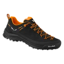 Încălțăminte outdoor pentru bărbați Salewa  MS WILDFIRE LEATHER Black/Fluo Orange