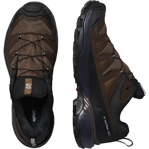 Încălțăminte outdoor pentru bărbați Salomon X Ultra 360 Leather Gore-Tex Dark Earth/Delicioso/Sharkskin  UK 8,5