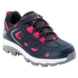 Încălțăminte outdoor pentru copii Jack Wolfskin Vojo Texapore Low Dark Blue / Pink