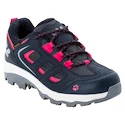 Încălțăminte outdoor pentru copii Jack Wolfskin  Vojo Texapore Low Dark Blue / Pink  EUR 30