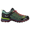 Încălțăminte outdoor pentru femei Salewa  WS MTN Trainer Lite GTX Feld Green/Fluo Coral