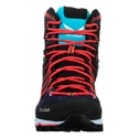 Încălțăminte outdoor pentru femei Salewa  WS MTN Trainer Lite Mid Gtx Premium Navy/Blue Fog