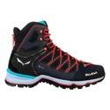 Încălțăminte outdoor pentru femei Salewa  WS MTN Trainer Lite Mid Gtx Premium Navy/Blue Fog