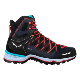 Încălțăminte outdoor pentru femei Salewa WS MTN Trainer Lite Mid Gtx Premium Navy/Blue Fog