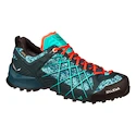 Încălțăminte outdoor pentru femei Salewa  WS Wildfire GTX Blue Poseidon/Capri