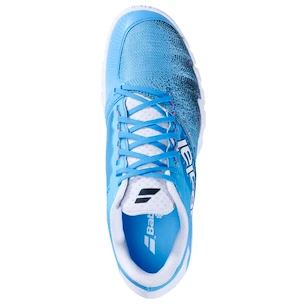 Încălțăminte padel pentru bărbați Babolat  Jet Premura 2 Men Lebron Cyan Blue/White