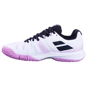 Încălțăminte padel pentru femei Babolat  Sensa Women White/ Lilac  EUR 39