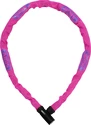 Încuietoare pentru biciclete Abus  Steel-O-Chain 4804K/75 pink