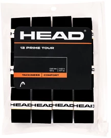 Înveliș superior Head Prime Tour 12x Pack Black