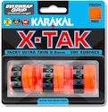 Înveliș superior Karakal  X-Tak Overgrip 3er Orange