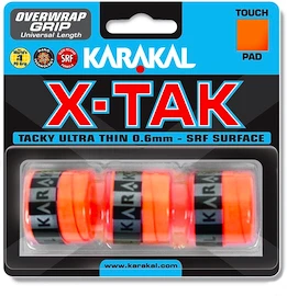 Înveliș superior Karakal X-Tak Overgrip 3er Orange