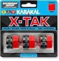 Înveliș superior Karakal  X-Tak Overgrip 3er Red