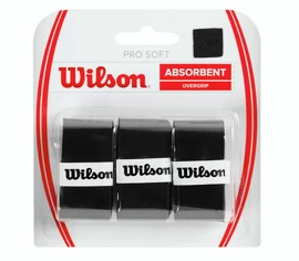 Înveliș superior Wilson Pro Soft Overgrip Black