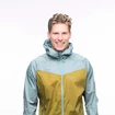 Jachetă pentru bărbați Bergans  Microlight Jacket Olive Green/Smoke Blue