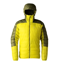 Jachetă pentru bărbați Haglöfs L.I.M Down hood Aurora/Olive green