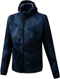 Jachetă pentru bărbați Mizuno Printed Hoodie Jacket black