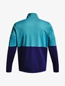 Jachetă pentru bărbați Under Armour  PIQUE TRACK JACKET-BLU