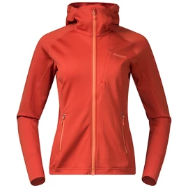 Jachetă pentru femei Bergans Skaland Hood Red