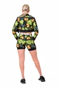 Jachetă pentru femei Nebbia Ocean Selected High-energy crop jacket 564 jungle green