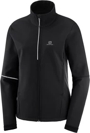 Jachetă pentru femei Salomon Agile Softshell Jacket Black