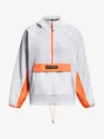 Jachetă pentru femei Under Armour  Rush Woven Anorak-WHT