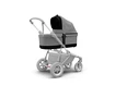 Leagăn Thule Sleek Bassinet Grey Melange