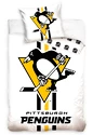 Lenjerie de pat Official Merchandise NHL Bed Linen NHL Pittsburgh Penguins White