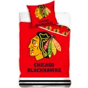 Lenjerie de pat Official Merchandise  NHL Chicago Blackhawks 140x200/70x90 cm