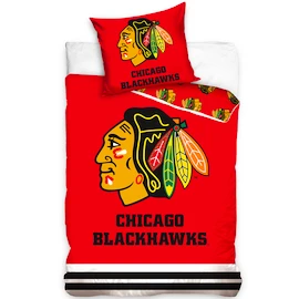 Lenjerie de pat Official Merchandise NHL Chicago Blackhawks 140x200/70x90 cm