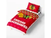 Lenjerie de pat Official Merchandise  NHL Chicago Blackhawks Shields 135x200/80x80