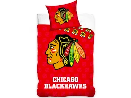 Lenjerie de pat Official Merchandise NHL Chicago Blackhawks Shields 135x200/80x80