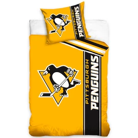 Lenjerie de pat Official Merchandise NHL Pittsburgh Penguins Belt 140x200/70x90 cm