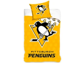 Lenjerie de pat Official Merchandise NHL Pittsburgh Penguins Shields 135x200/80x80