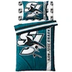 Lenjerie de pat Official Merchandise  NHL San Jose Sharks Belt 140x200/70x90 cm