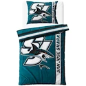 Lenjerie de pat Official Merchandise  NHL San Jose Sharks Belt 140x200/70x90 cm