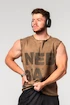 Maiou pentru bărbați Nebbia  Washed-off Tank Top BEASTIN' Light Brown