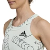 Maiou pentru femei adidas  Club Graphic Tank Linen Green