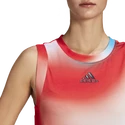 Maiou pentru femei adidas  Melbourne Printed Match Tank White/Red/Blue