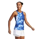 Maiou pentru femei adidas  Melbourne Tennis Y-Tank Top Multicolor/Blue