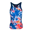 Maiou pentru femei BIDI BADU  Aluna Tech Tank Dark Blue/Neon Red