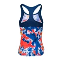 Maiou pentru femei BIDI BADU  Aluna Tech Tank Dark Blue/Neon Red